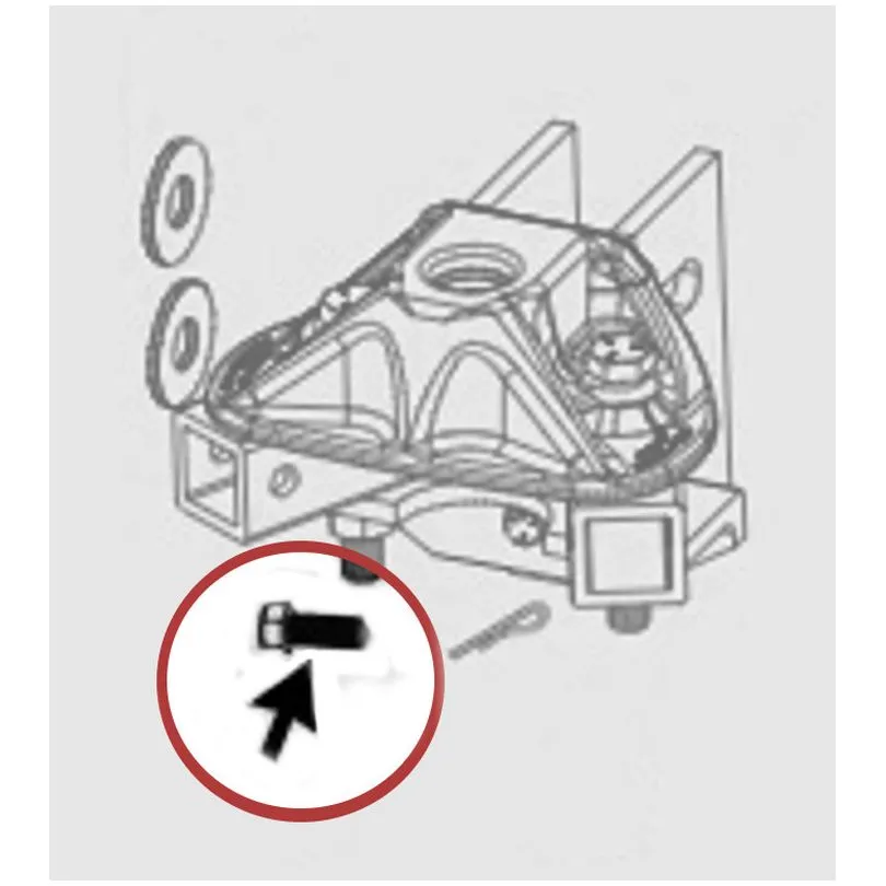 e2 5/8In  Angle Set Bolt